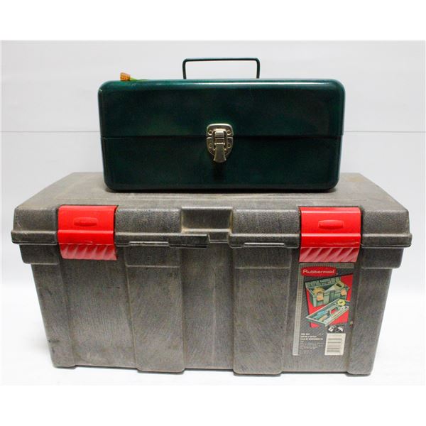LOT OF 2 ESTATE TOOLBOXES