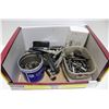Image 1 : ASST GATE HARDWARE AND BOXES OF NUTS AND BOLTS