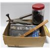 Image 1 : UPHOLSTERY TOOLS: STAPLER, PULLER, SPRING BENDER+