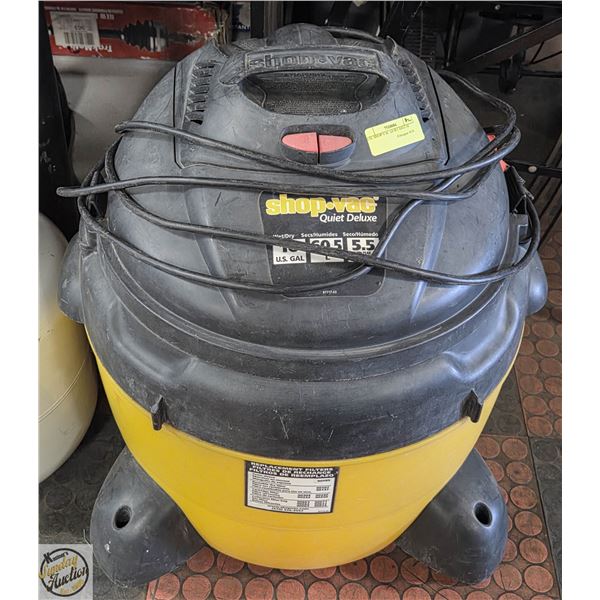 60.5L SHOP VAC QUIET DELUXE