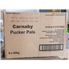 Image 1 : CASE OF 8 TUBS CARNEY SWEET PUCKERS PAL