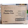 Image 1 : CASE OF 8 TUBS CARNEY SWEET PUCKERS PAL