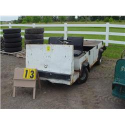 Electric cart (white)