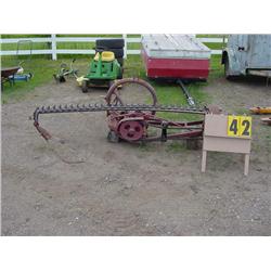 Sickle mower