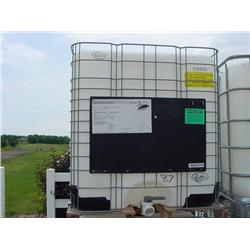 (2) 275 gal poly tanks