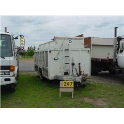 1996 Curb Runner recycling trailer