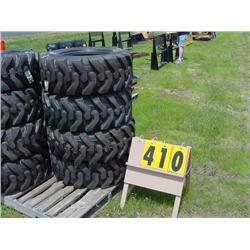 (4) 12-16.5 bobcat tires