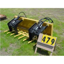 6ft 2 cyl grapple bucket