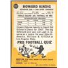 Image 2 : 1967 TOPPS HOWARD KINDIG ROOKIE CARD