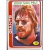 Image 1 : 1978 TOPPS BRAD VAN PELT