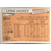 Image 2 : 1981 TOPPS LYNN DICKEY