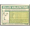 Image 2 : 1977 O-PEE-CHEE ELLIS VALENTINE ROOKIE CARD