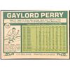Image 2 : 1977 O-PEE-CHEE GAYLORD PERRY (HOF)