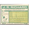Image 2 : 1977 O-PEE-CHEE J.R. RICHARD