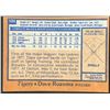 Image 2 : 1978 TOPPS DAVE ROZEMA ROOKIE CARD