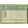 Image 2 : 1982 TOPPS DAVE STEWART (HOF) ROOKIE CARD