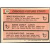 Image 2 : 1981 TOPPS MIKE BODDICKER ROOKIE CARD