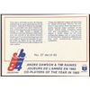 Image 2 : 1984 STUART CAKES ANDRE DAWSON / TIM RAINES (HOF)