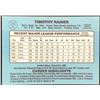 Image 2 : 1986 DONRUSS TIM RAINES (HOF)