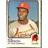 Image 1 : 1973 O-PEE-CHEE BOB GIBSON (HOF)