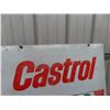 Image 8 : Castrol Metal 2 Sided Sign 32" x23" 