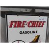 Image 2 : Texaco Fire Chief Gasoline Porcelain Sign 12" x 18" 