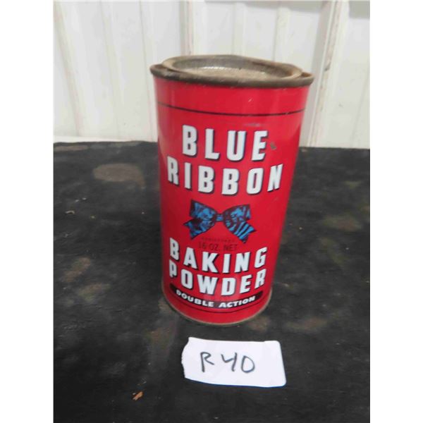 Blue Ribbon Baking Powder Can 16oz