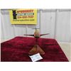 Image 2 : Carved Mahogany Jet Display 16'' x 9'' 