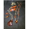 Image 1 : Amber Jewelry with 9K Gold setting  A