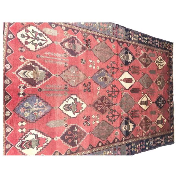 Antique Persian Wool Rug 'Bakhtiar' C