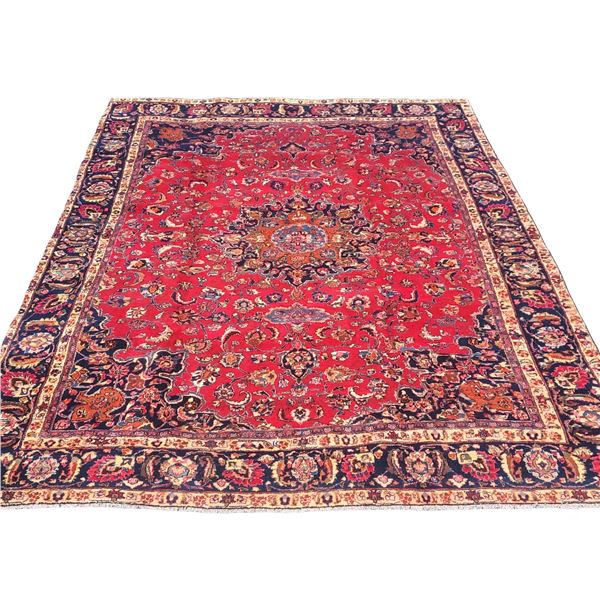 Persian Wool Rug 'Mashad' C