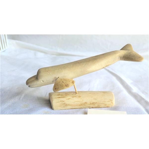 Vintage Reindeer Horn A