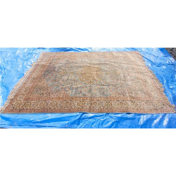 Oriental Silk on Silk Rug C