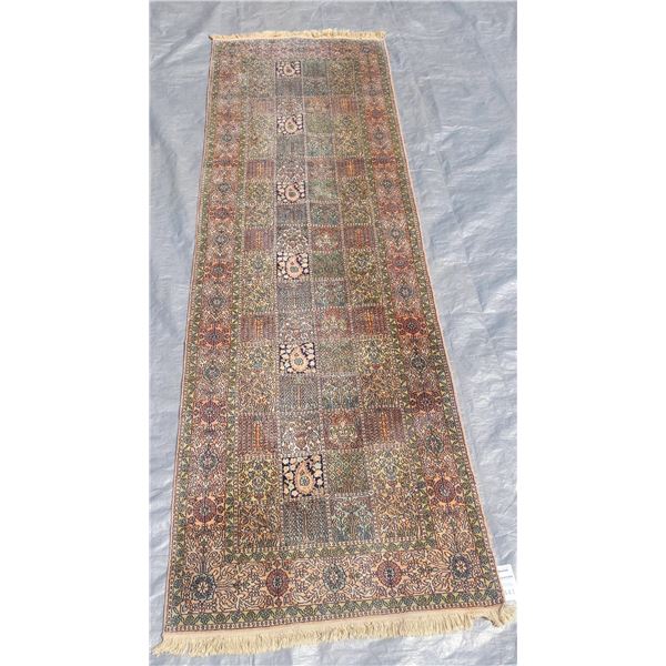 Oriental Silk on Silk Rug C