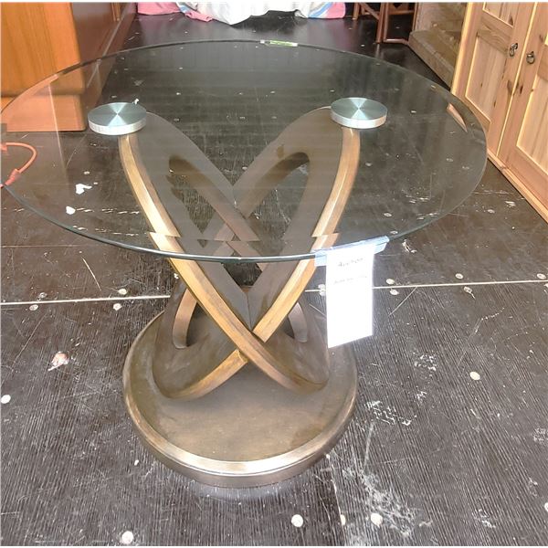 Glass Top Coffee Table C