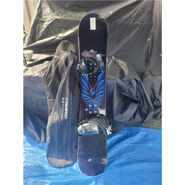 Burton Snow Board & Bag B