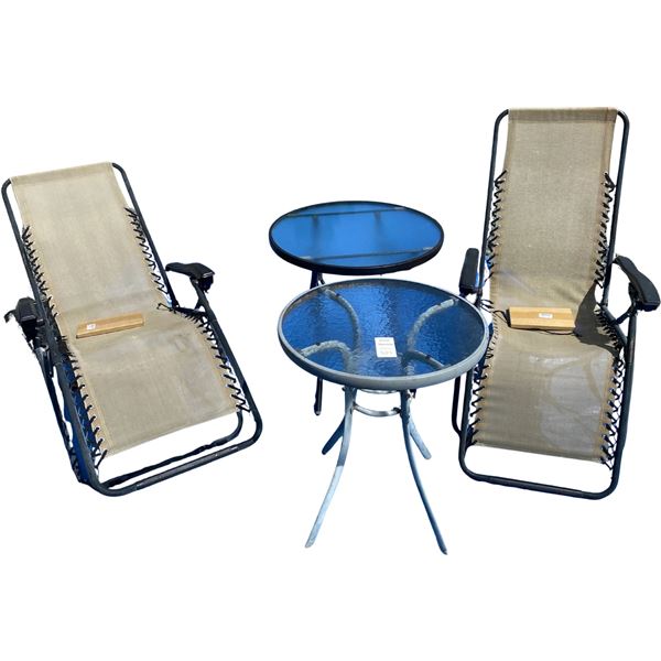 Patio Loungers & Tables C