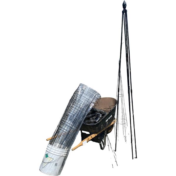 True Temper Wheel Barrow & More C