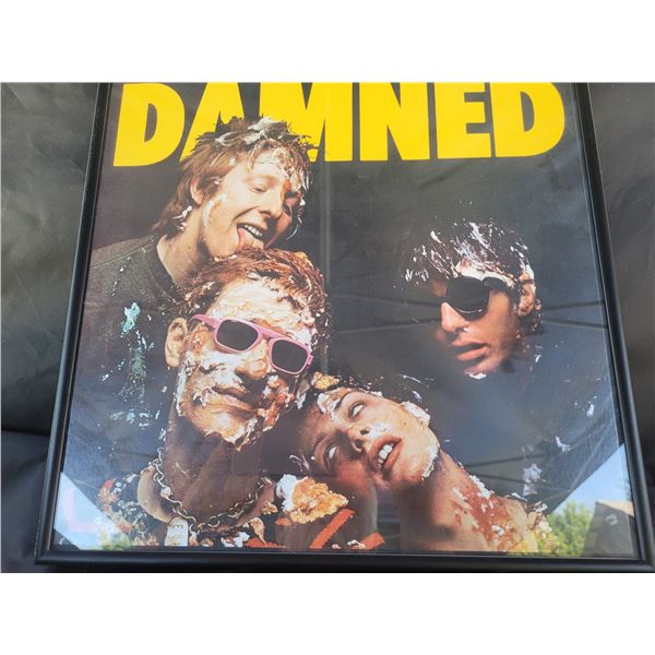Framed Concert Poster Damned C