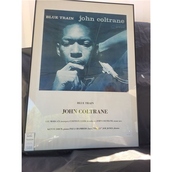 Blue Train John Coltrane Concert Poster