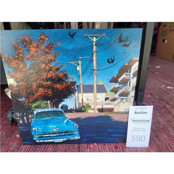 Chevy After the Storm by Virginia Kvanicki C