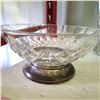 Image 3 : Cut Glass Bowl & Crystal Vase A