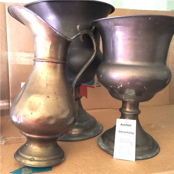 Antique Arabian Brass A