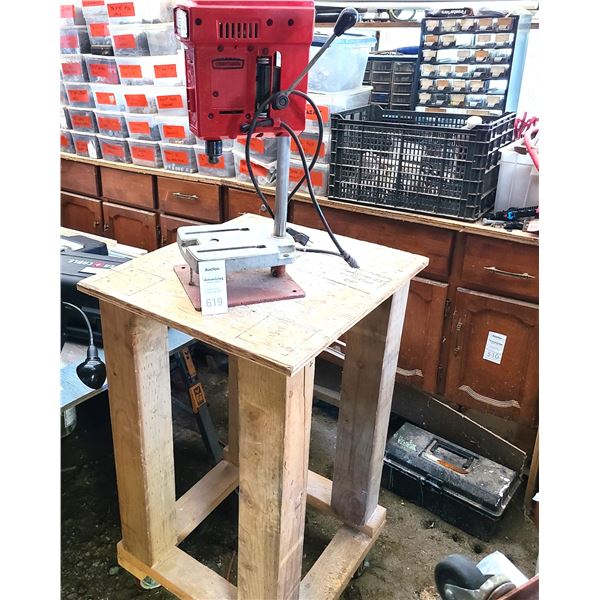 Craftsman 3/8" Drill Press & Bench C