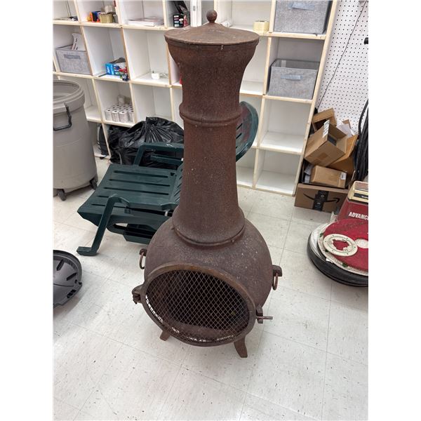 Cast iron chimanea