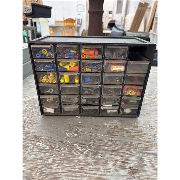 Organizer with contents