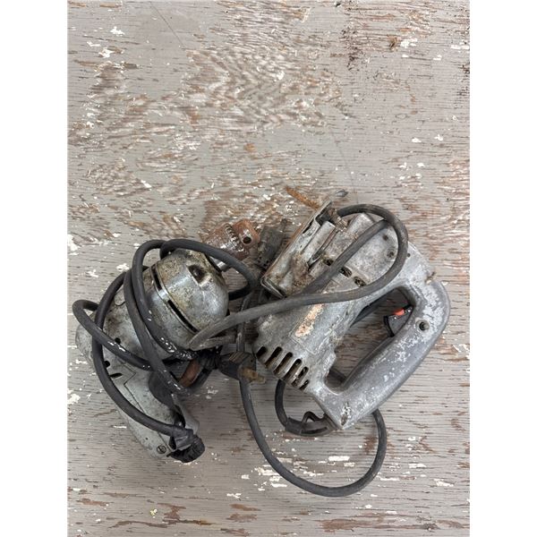 Black and decker drill and black and decker  jigsaw