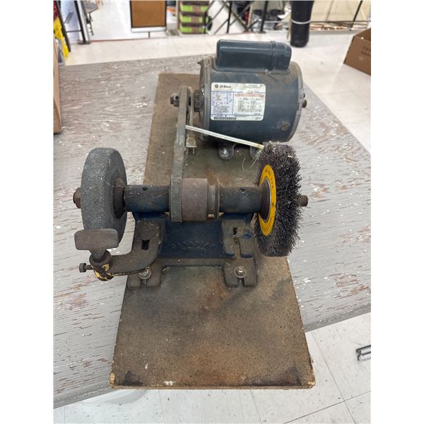 3/4hp electrical motor on buffer/grinder wheel
