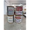 Image 1 : 4 tin cans