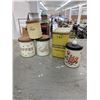 Image 1 : 5 tin storage containers